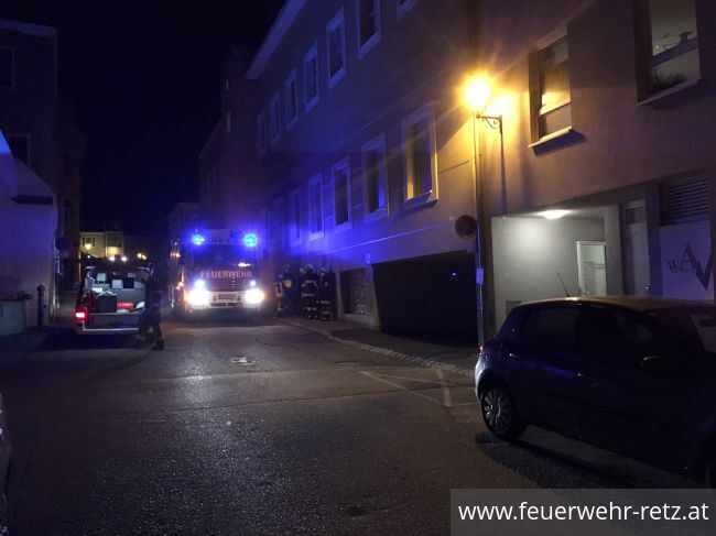 Foto 1, 28.05.2021, Technischer Einsatz - Person in Aufzug vermutet