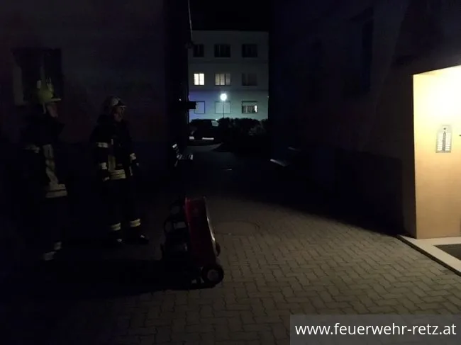 Foto 2, 16.10.2019, Brandeinsatz - Kleinbrand in Wohnhaus