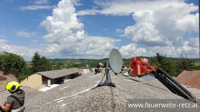 Foto 8, 29.06.2021, Einsatzreiche Tage nach Hagelunwetter - KHD-Einsätze im Bezirk Hollabrunn