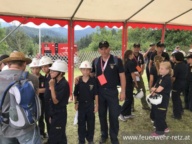 Foto 6, 19.07.2018, 46. Landestreffen der NÖ Feuerwehrjugend in St. Aegyd am Neuwalde Foto 6, 19.07.2018, 46. Landestreffen der NÖ Feuerwehrjugend in St. Aegyd am Neuwalde