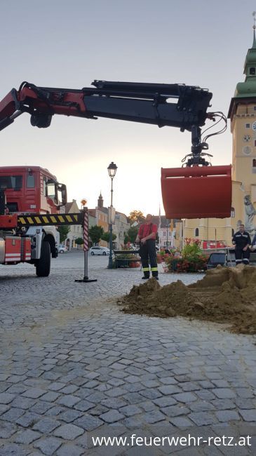 Foto 8, 14.09.2018, Mittwochsübungen - Kran und Greifzug im Einsatz Foto 8, 14.09.2018, Mittwochsübungen - Kran und Greifzug im Einsatz