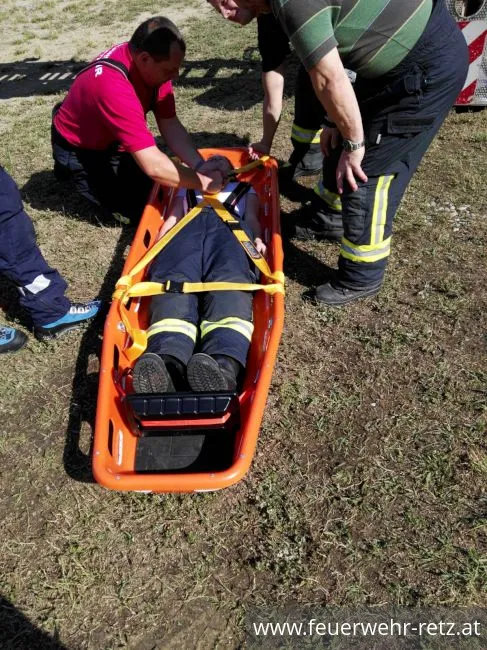 Foto 7, 16.07.2019, Technische Übung im Steinbruch Obernalb