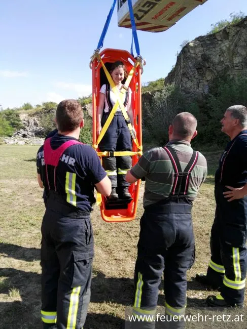 Foto 10, 16.07.2019, Technische Übung im Steinbruch Obernalb