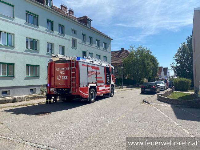Foto 1, 18.07.2022, Technischer Einsatz - Türöffnung