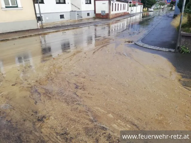 Foto 2, 05.08.2019, Unwetter über Retz - Mehrere Einsätze für die Feuerwehr