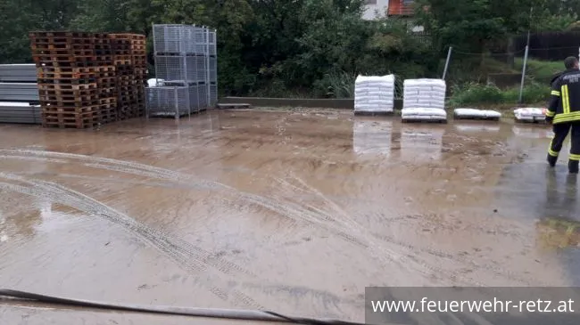 Foto 5, 05.08.2019, Unwetter über Retz - Mehrere Einsätze für die Feuerwehr