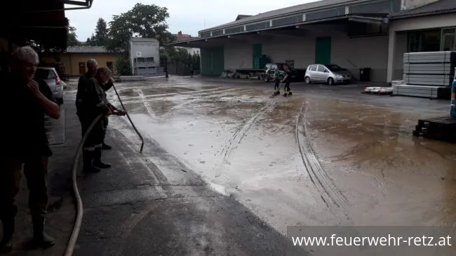 Foto 6, 05.08.2019, Unwetter über Retz - Mehrere Einsätze für die Feuerwehr