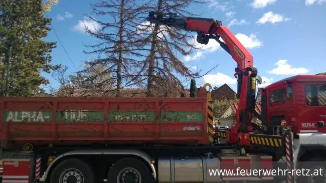 Foto 7, 29.10.2017, Technischer Einsatz - WLFA-K bei Sturmschadeneinsatz in Watzelsdorf