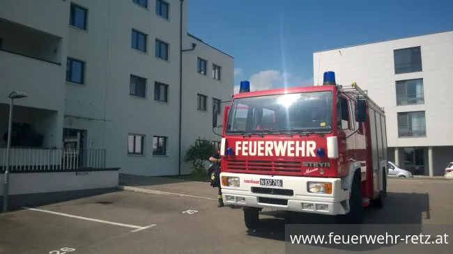 Foto 1, 09.05.2018, Brandeinsatz - Anrainer alarmierten wegen Rauchmelderwarnton 