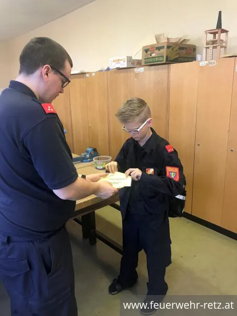 Foto 1, 05.04.2019, Wissentest der Feuerwehrjugend