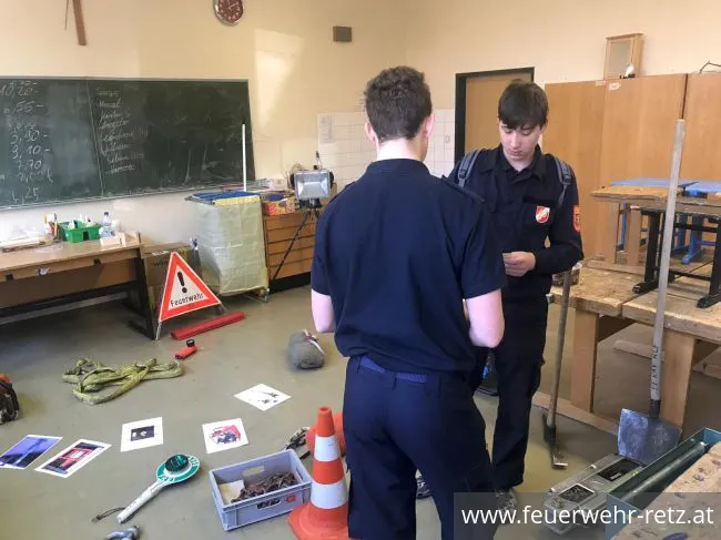 Foto 5, 05.04.2019, Wissentest der Feuerwehrjugend