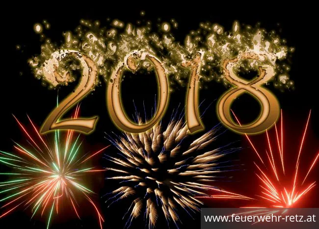 Foto 1, 28.12.2017, Glückwünsche für 2018 - Sicherheitstipps für Silvester