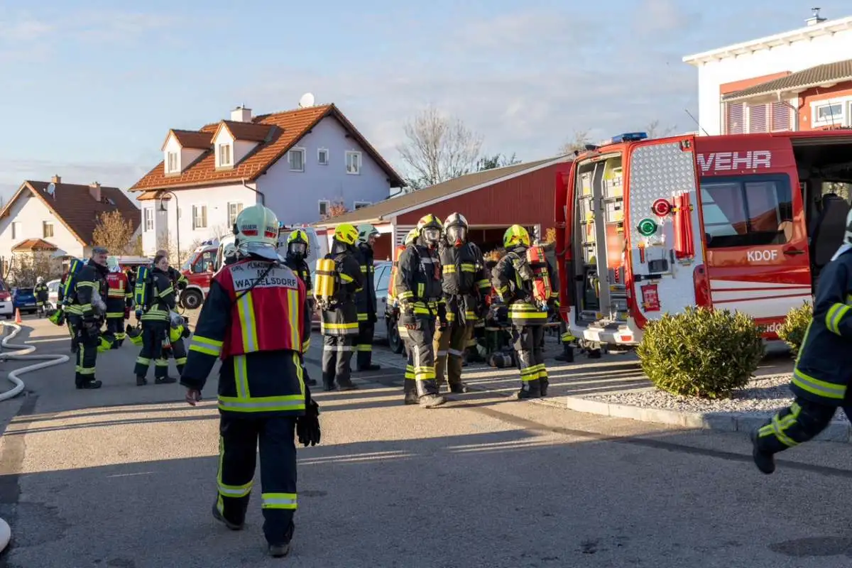 Foto 5, 21.11.2024, Brandeinsatz - Wohnhausbrand in Zellerndorf