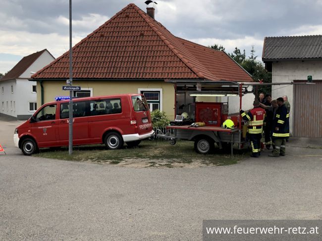 Foto 4, 19.07.2018, Brandeinsatz - Kellerbrand in Wohnhaus Foto 4, 19.07.2018, Brandeinsatz - Kellerbrand in Wohnhaus