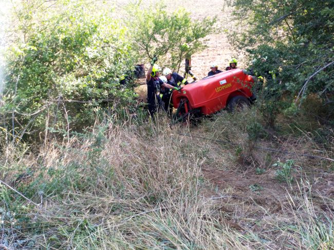 Foto 3, 02.08.2018, Technischer Einsatz - Traktorbergung in Kleinhöflein