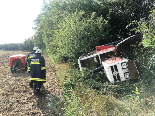 Foto 7, 02.08.2018, Technischer Einsatz - Traktorbergung in Kleinhöflein
