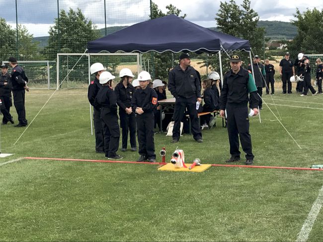 Foto 2, 19.07.2018, Leistungsbewerbe der Feuerwehrjugend 2018 - Sehr gute Leistung in Untermarkersdorf