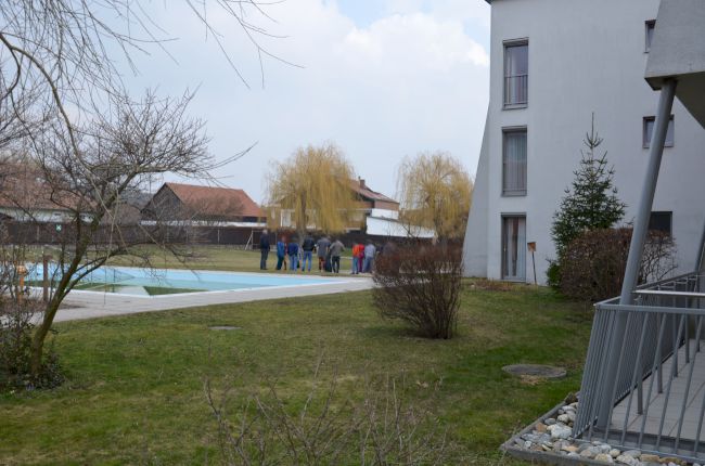 Foto 18, 26.03.2018, Übung in Betreuungseinrichtung - Zimmerbrand im Werkstättenbereich
